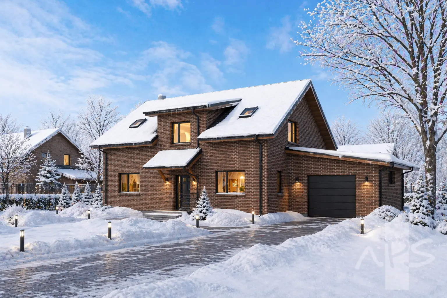 House Plan: 2032 ft², 1.5 Stories, 3 Beds, Home Office, 2.5 Baths, 1-Car Garage