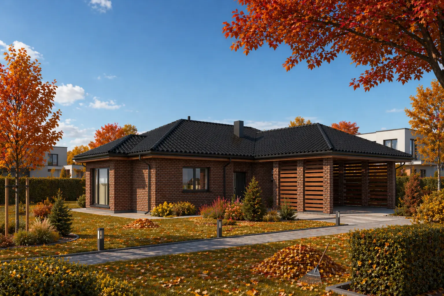 House Plan: 1426 ft², 1 Story, 3 Beds, 1 Baths, Open Floor Plan, Carport