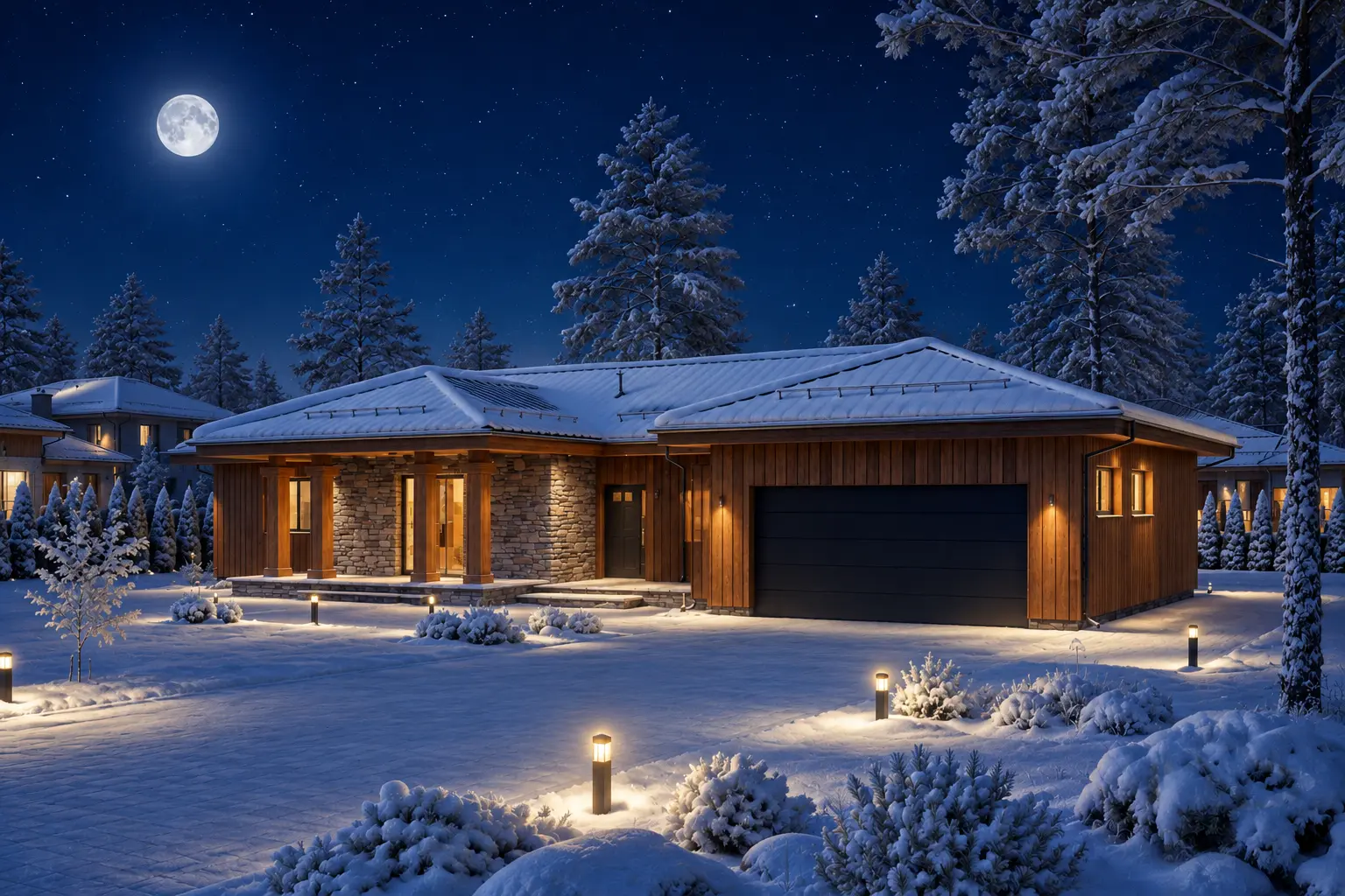 House Plan: 1976 ft², 1 Story, 3 Beds, Home Office, 2 Baths, Open Floor Plan, 2-Car Garage
