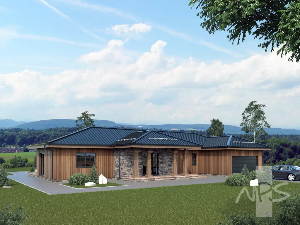 House Plan: 1976 ft², 1 Story, 3 Beds, Home Office, 2 Baths, Open Floor Plan, 2-Car Garage