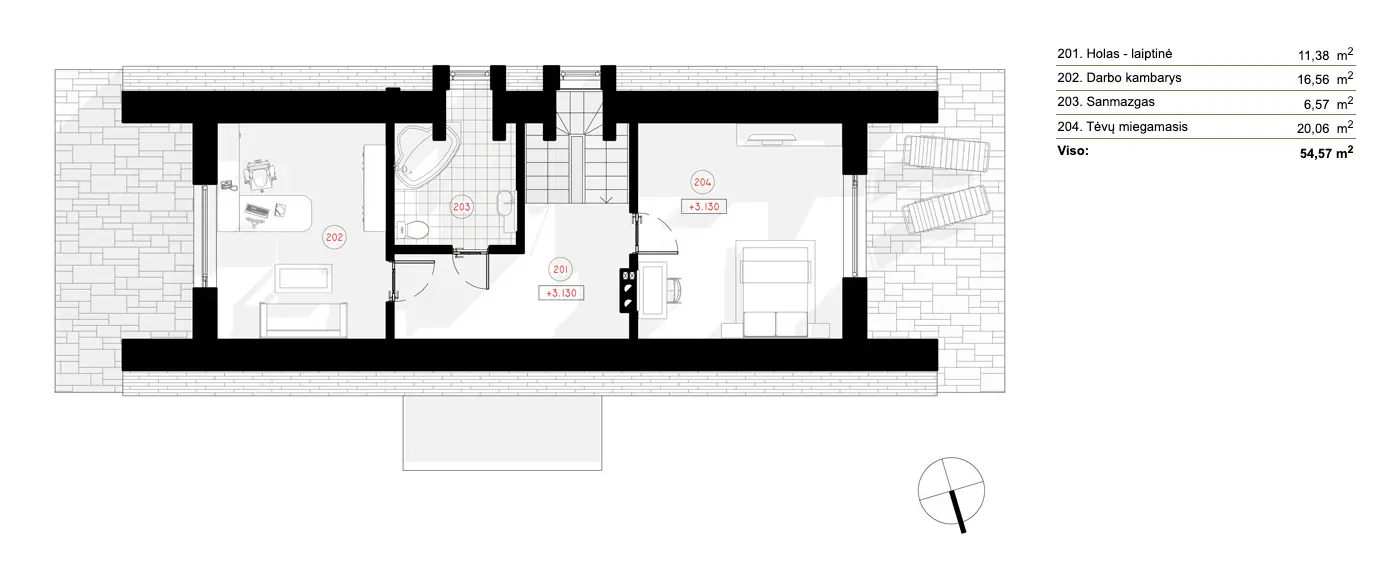 91495R - Second Floor
