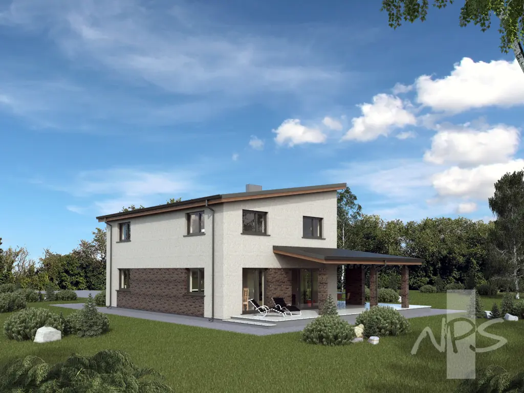 House Plan: 1699 ft², 2 Stories, 3 Beds, Home Office, 2 Baths, 1-Car Garage