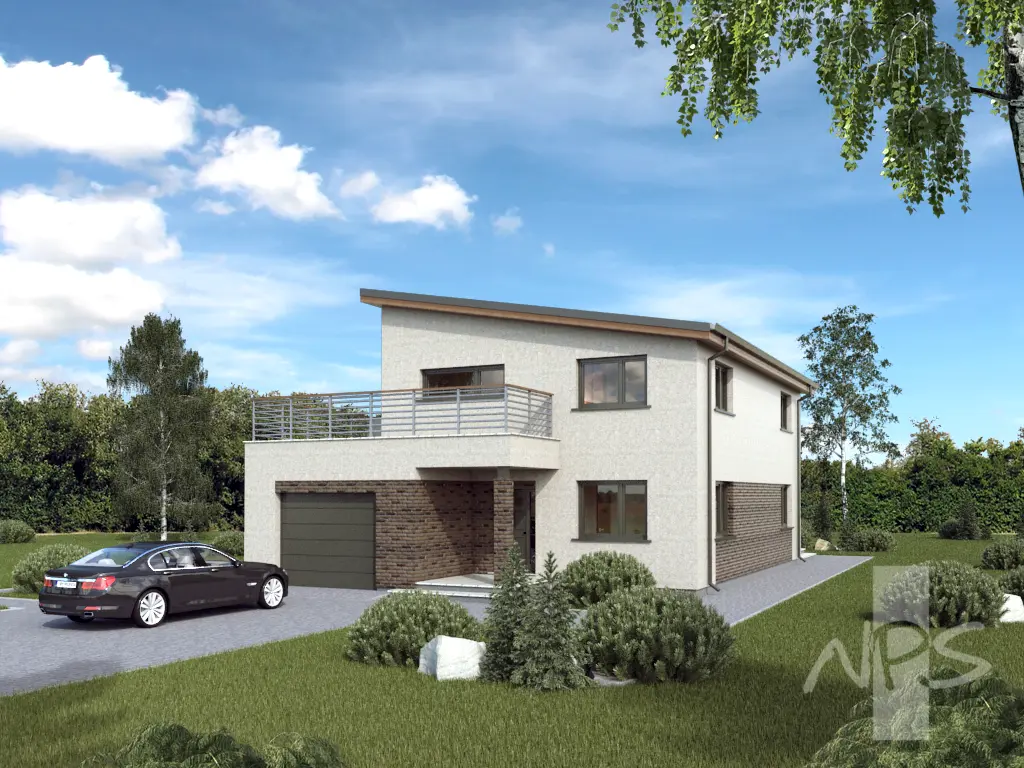 House Plan: 1699 ft², 2 Stories, 3 Beds, Home Office, 2 Baths, 1-Car Garage