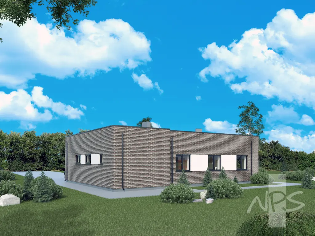 House Plan: 876 ft², 1 Story, 2 Beds, 1 Baths, Open Floor Plan, 1-Car Garage