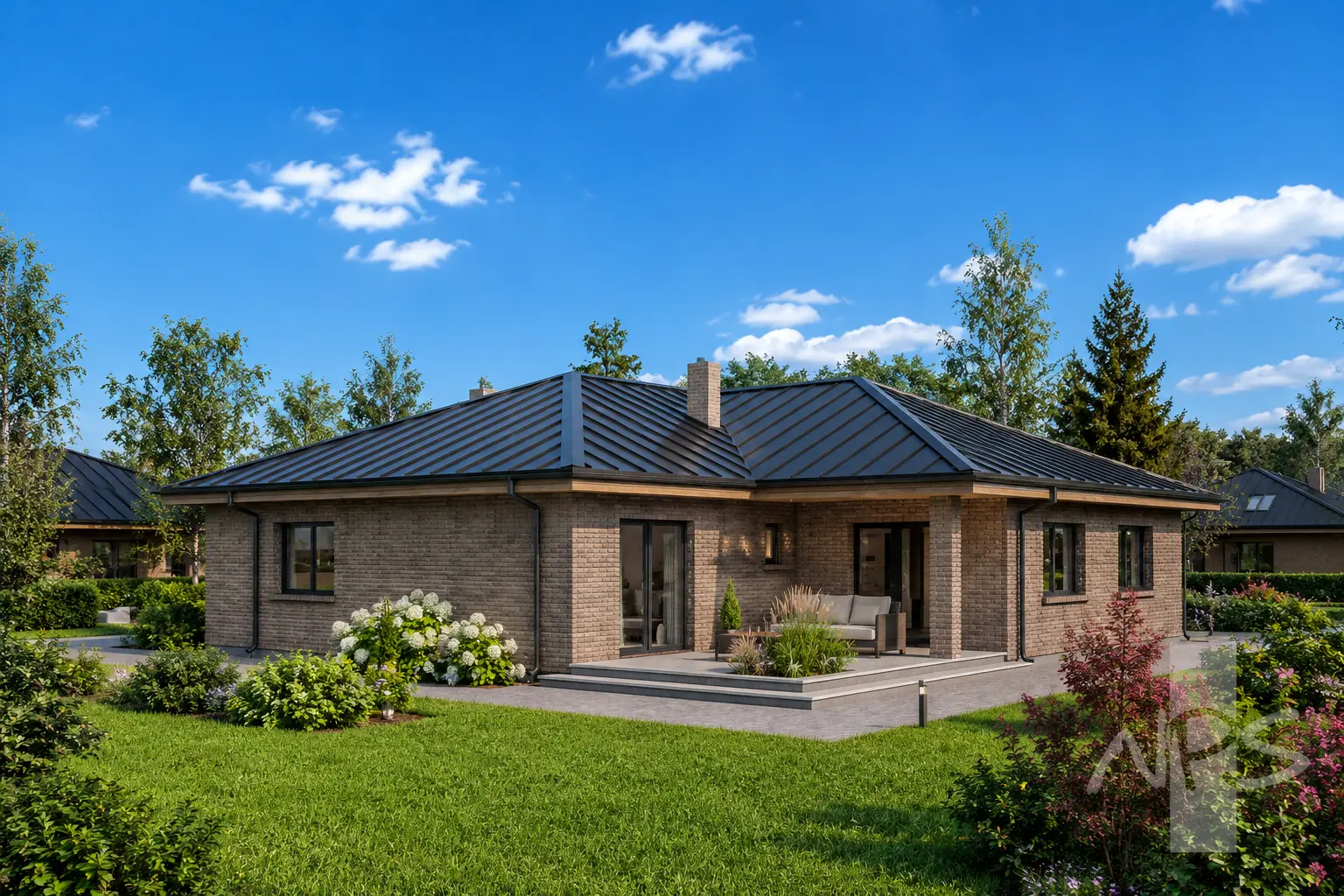 House Plan: 1796 ft², 1 Story, 3 Beds, 2 Baths, 2-Car Garage