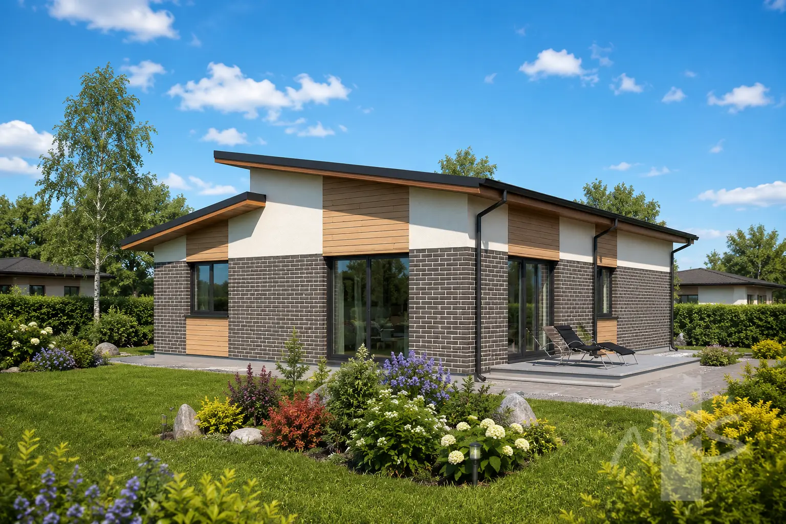 House Plan: 1364 ft², 1 Story, 3 Beds, 1 Baths