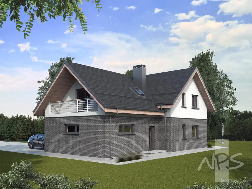 House Plan: 985 ft², 1.5 Stories, 4 Beds, Home Office, 3 Baths, 1-Car Garage