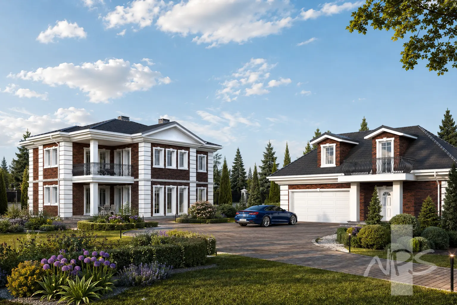 House Plan: 2505 ft², 2 Stories, 3 Beds, Home Office, 3 Baths, Open Floor Plan, 2-Car Garage