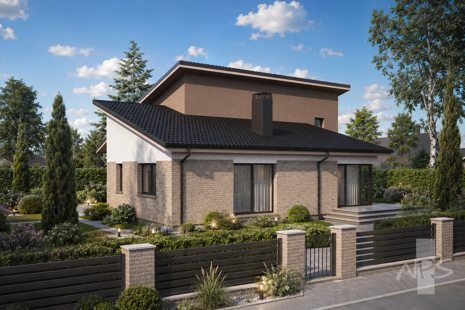 House Plan: 2049 ft², 1 Story, 4 Beds, Home Office, 3 Baths