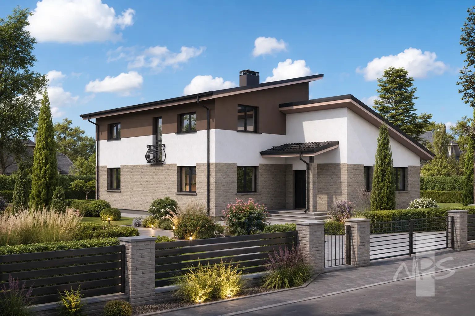 House Plan: 2049 ft², 1 Story, 4 Beds, Home Office, 3 Baths