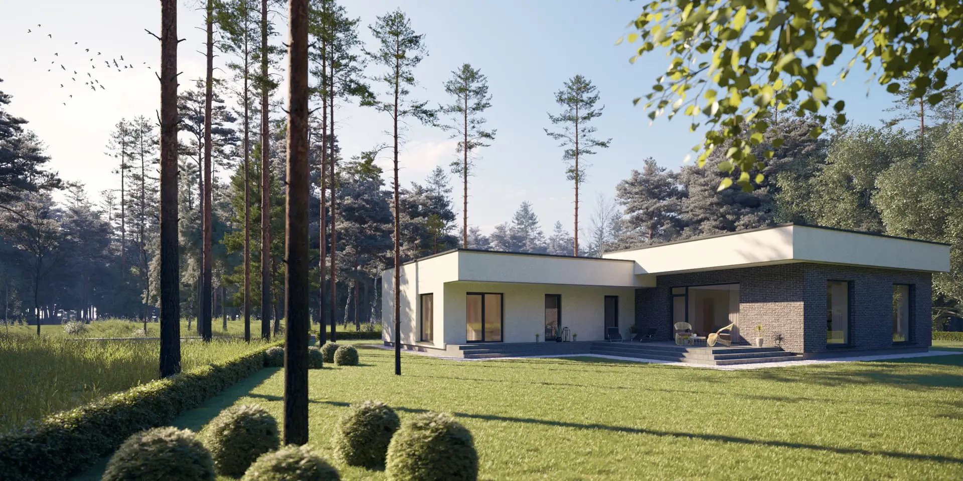 House Plan: 1943 ft², 1 Story, 3 Beds, Home Office, 2 Baths, Open Floor Plan, 2-Car Garage