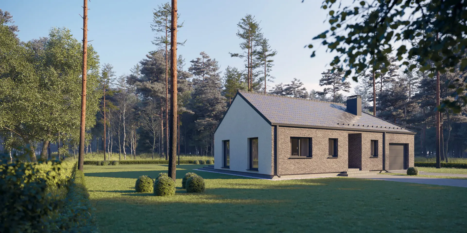 House Plan: 1547 ft², 1 Story, 3 Beds, 1 Baths, Open Floor Plan, 1-Car Garage