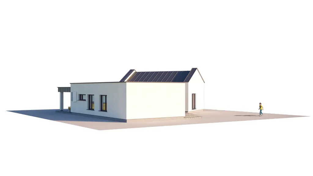 House Plan: 1615 ft², 1 Story, 3 Beds, 1 Baths, Open Floor Plan, Carport