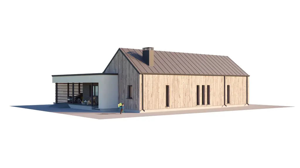 House Plan: 1371 ft², 1 Story, 3 Beds, 2 Baths, Open Floor Plan, Carport