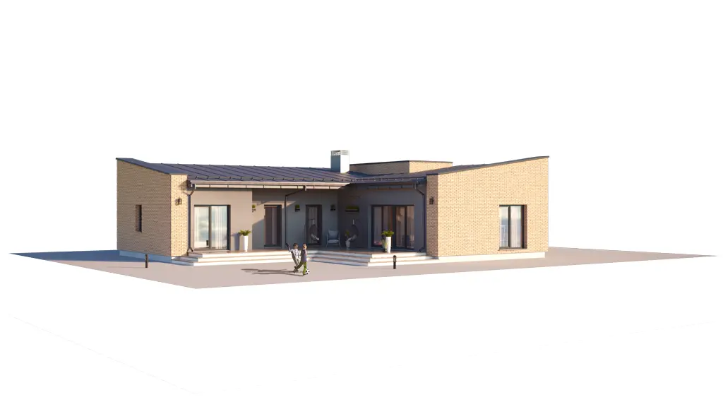 House Plan: 1352 ft², 1 Story, 3 Beds, 2 Baths, Open Floor Plan, Carport