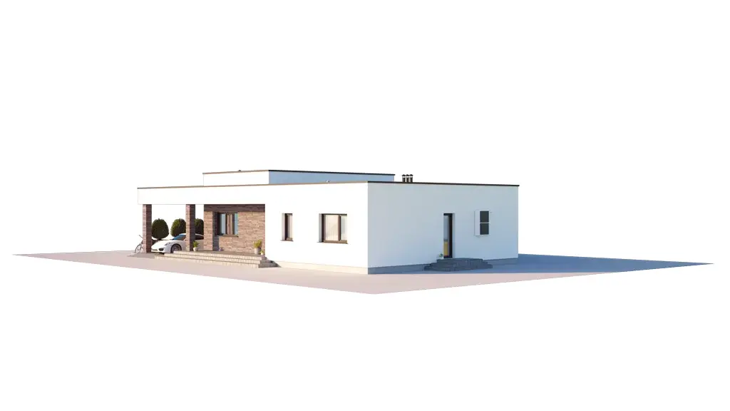 House Plan: 1477 ft², 1 Story, 3 Beds, 1 Baths, Open Floor Plan, Carport