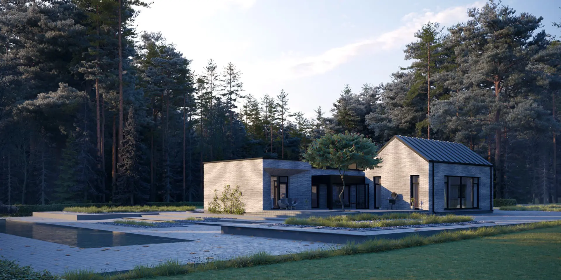 House Plan: 1811 ft², 1 Story, 3 Beds, 2 Baths, Open Floor Plan, 2-Car Garage