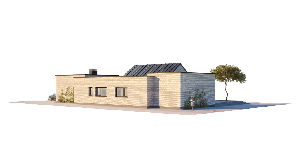 House Plan: 1811 ft², 1 Story, 3 Beds, 2 Baths, Open Floor Plan, 2-Car Garage