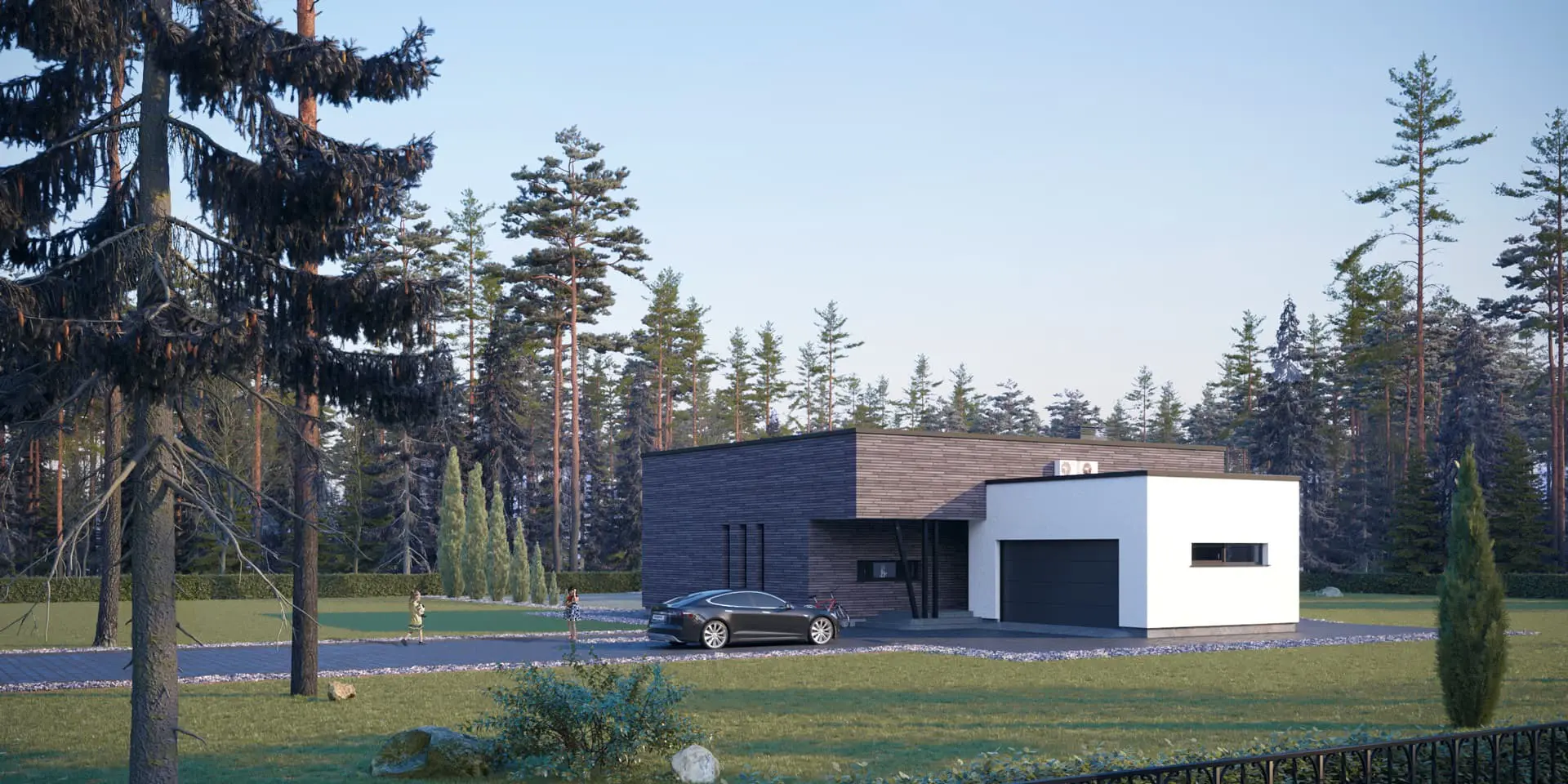 House Plan: 1485 ft², 1 Story, 2 Beds, 2 Baths, Open Floor Plan, 2-Car Garage