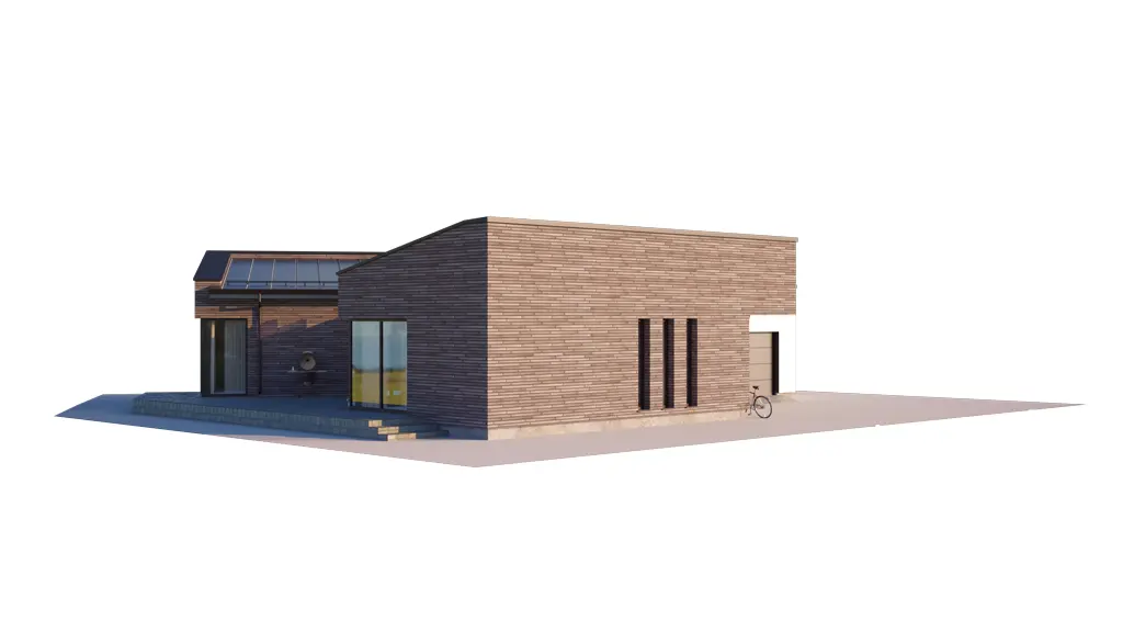 House Plan: 1485 ft², 1 Story, 2 Beds, 2 Baths, Open Floor Plan, 2-Car Garage