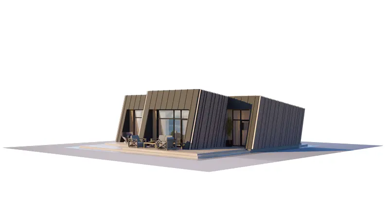 House Plan: 973 ft², 1 Story, 2 Beds, 1 Baths