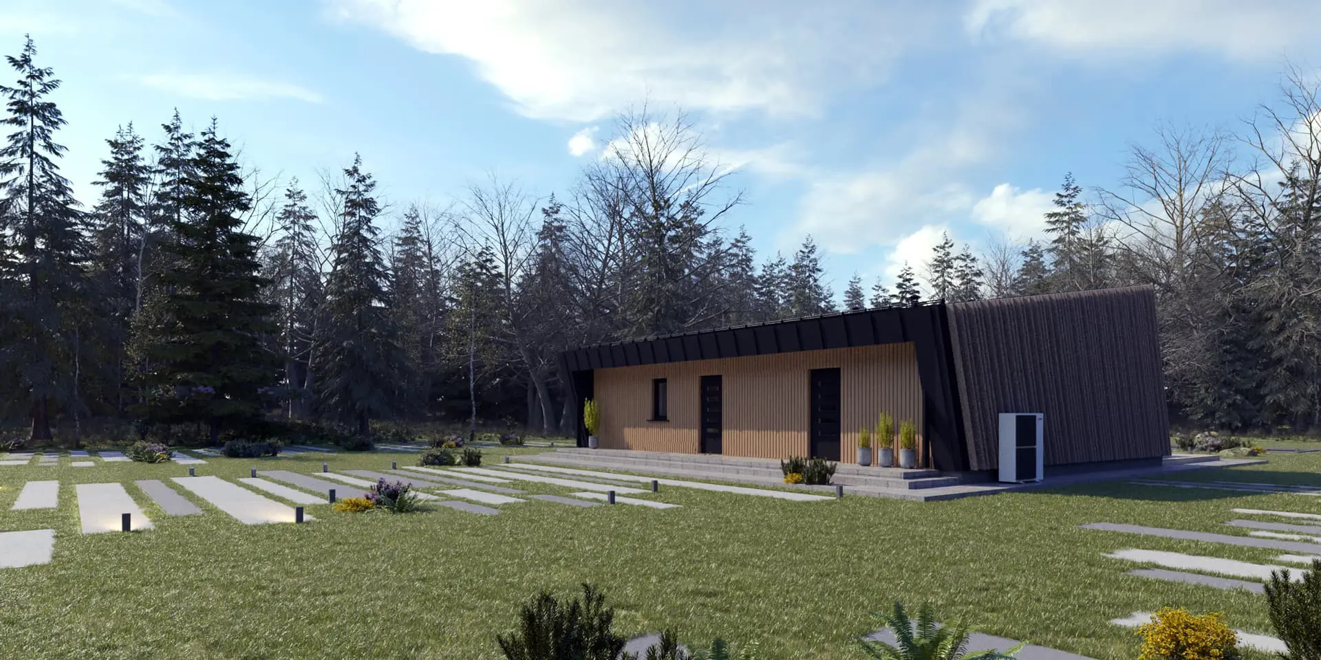House Plan: 973 ft², 1 Story, 2 Beds, 1 Baths, Open Floor Plan