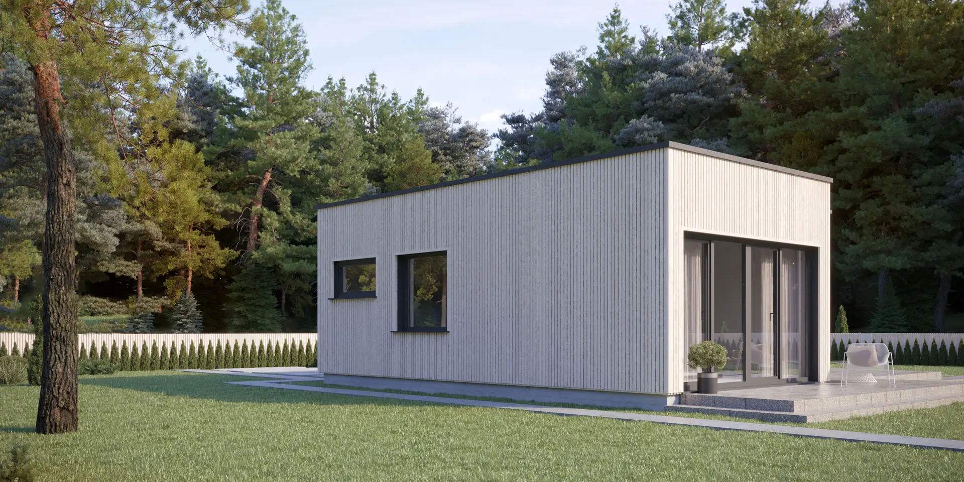 House Plan: 631 ft², 1 Story, 1 Beds, 1 Baths, Open Floor Plan