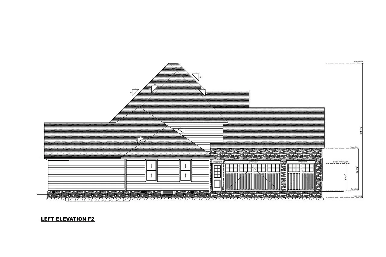 House Plan: 4682 ft², 1.5 Stories, 4 Beds, Home Office, 5.5 Baths, 3-Car Garage