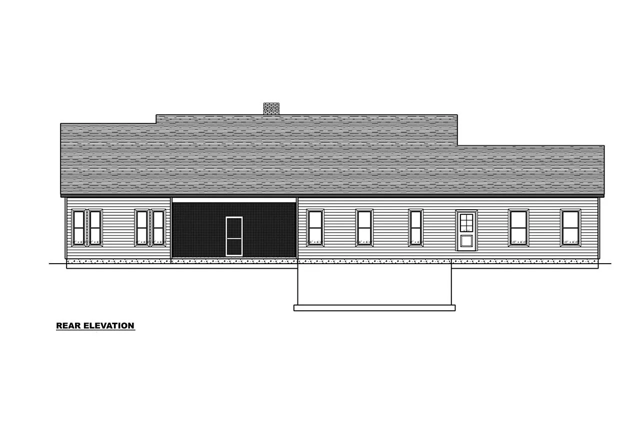 1-Story House Plan with Basement 2489 ft²: 3 Beds, Home Office, 3.5 Baths, 3-Car Garage