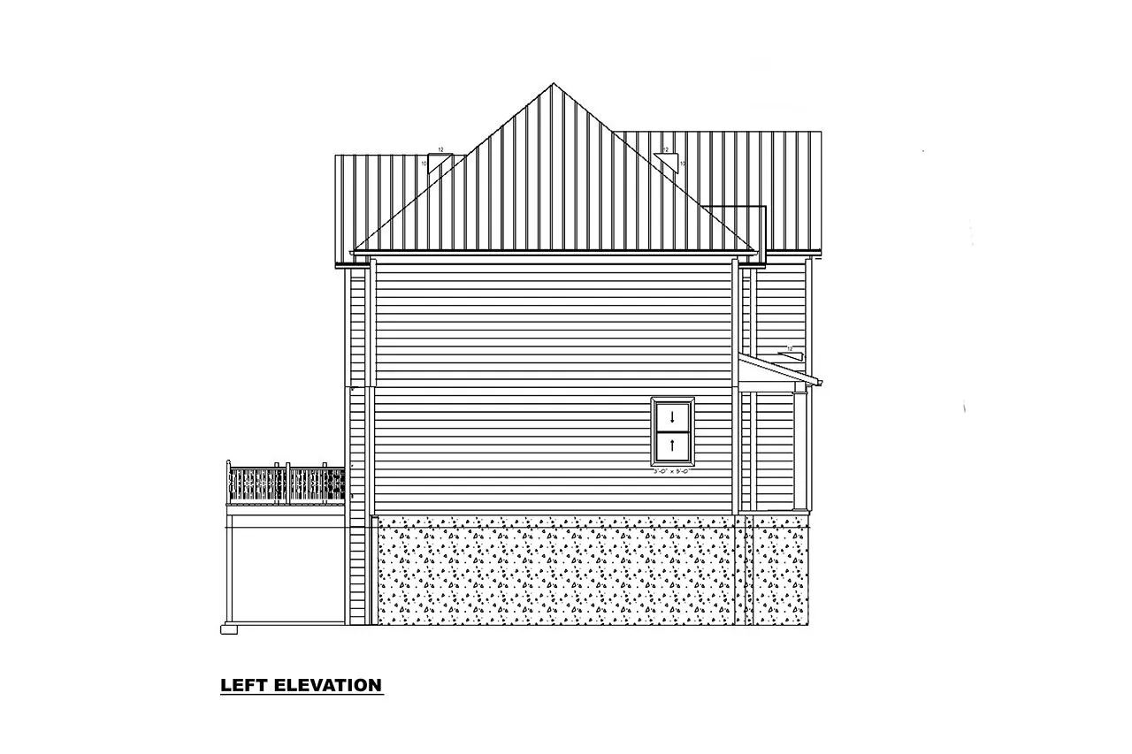 2-Story House Plan with Basement 2853 ft²: 5 Beds, Home Office, 4.5 Baths, Open Floor Plan, 2-Car Garage