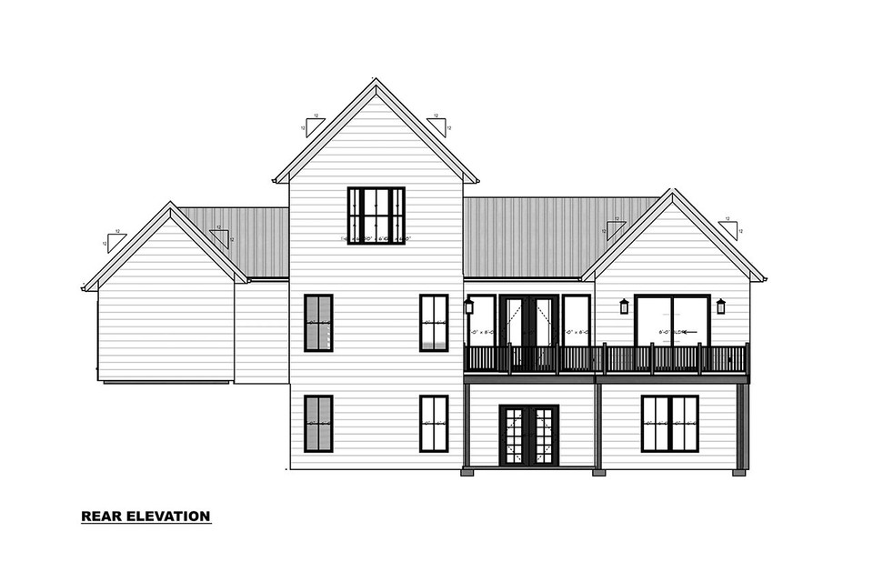 1.5-Story House Plan with Basement 2170 ft²: 4 Beds, 3.5 Baths, Open Floor Plan, 1-Car Garage