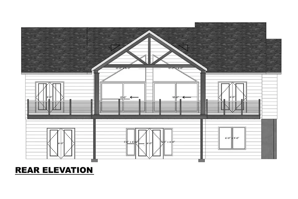 1-Story House Plan with Basement 1777 ft²: 3 Beds, Home Office, 3.5 Baths, Open Floor Plan, 1-Car Garage