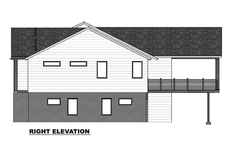 1-Story House Plan with Basement 1777 ft²: 3 Beds, Home Office, 3.5 Baths, Open Floor Plan, 1-Car Garage