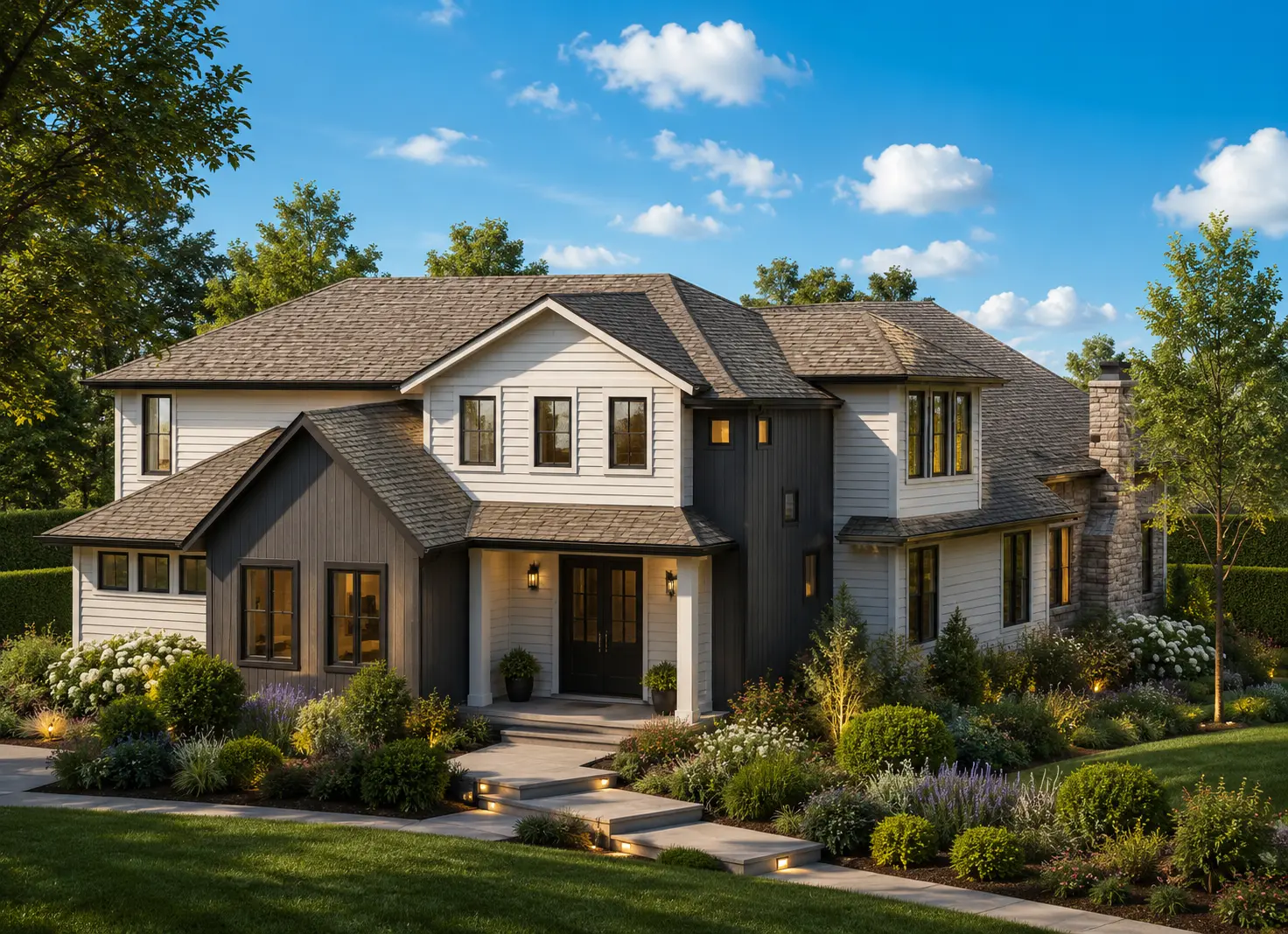 2-Story House Plan 3281 ft²: 3 Beds, Home Office, 3 Baths, Open Floor Plan, without Garage