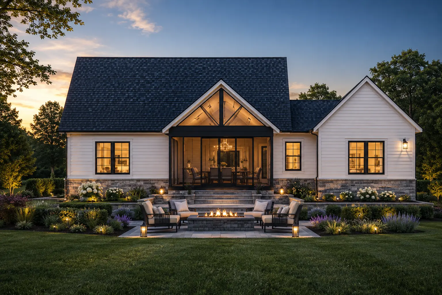 1-Story House Plan 1676 ft²: 3 Beds, 2 Baths, Open Floor Plan, 1-Car Garage