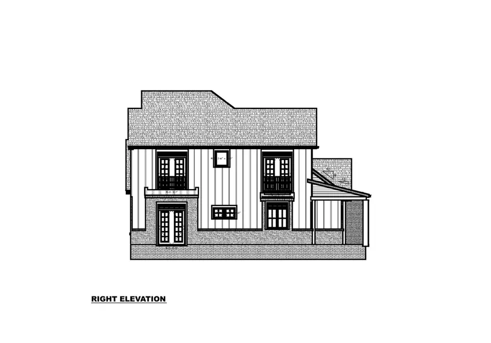 1.5-Story House Plan 2058 ft²: 3 Beds, 3.5 Baths, Open Floor Plan, 2-Car Garage