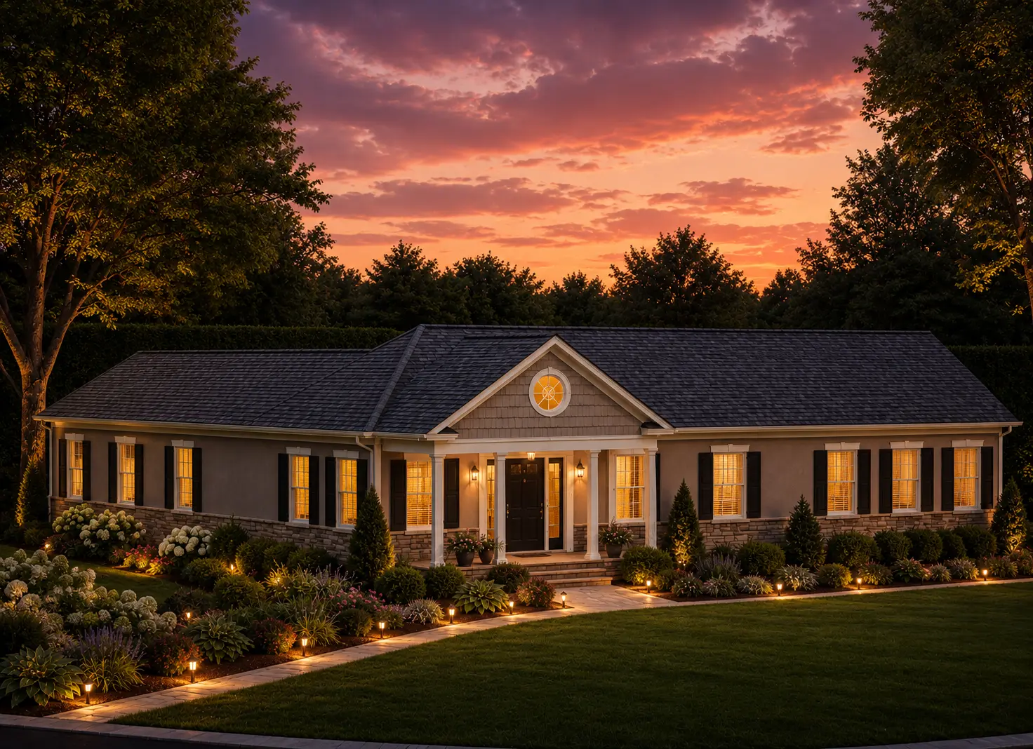1-Story House Plan 2565 ft²: 3 Beds, 3 Baths, Open Floor Plan, without Garage