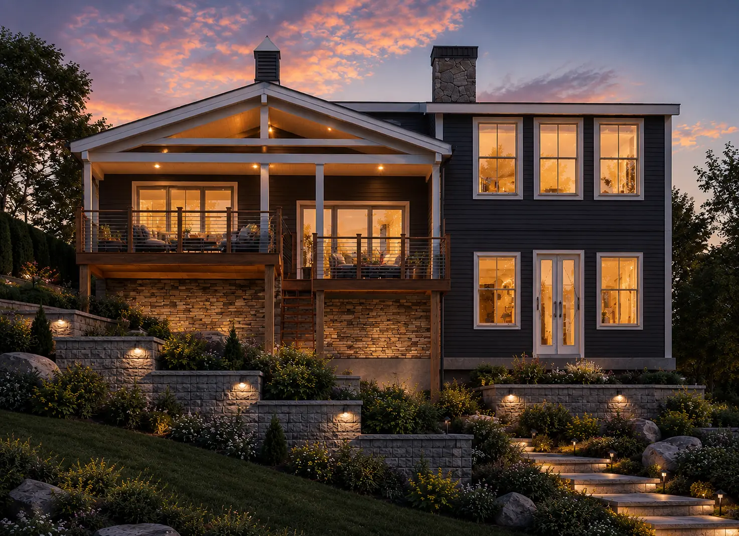 1-Story House Plan with Basement 1906 ft²: 3 Beds, 2.5 Baths, Open Floor Plan, without Garage