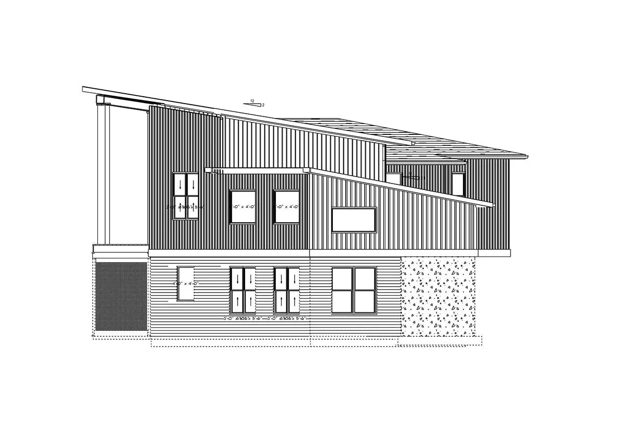 2-Story House Plan 2917 ft²: 3 Beds, 2.5 Baths, 2-Car Garage