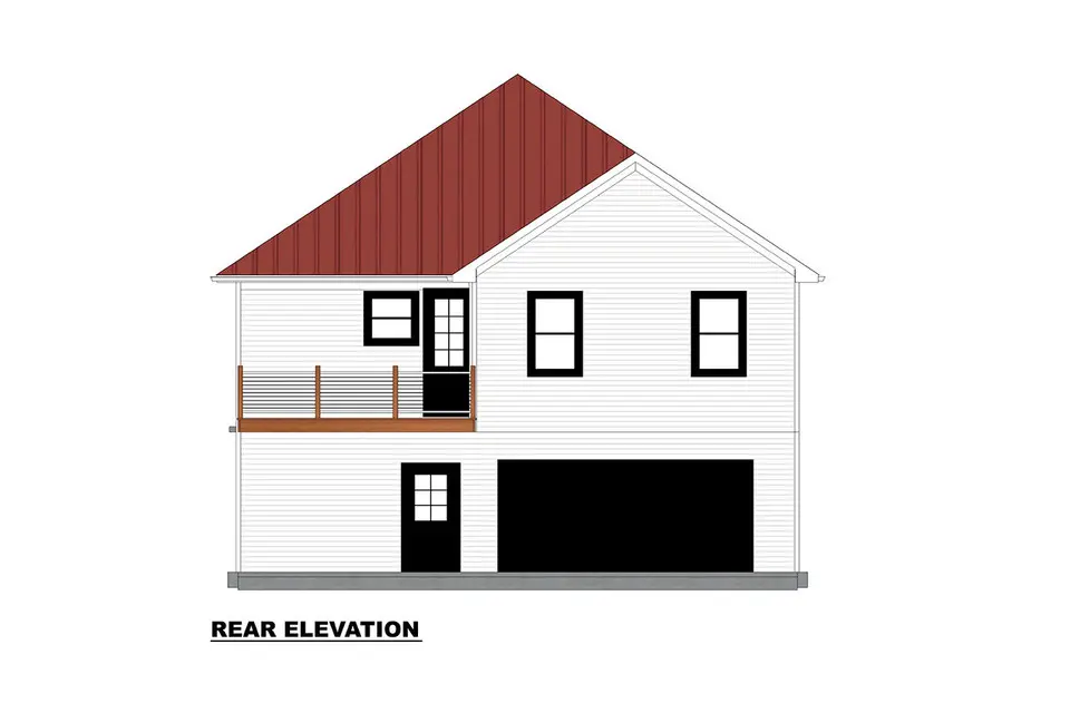 1-Story House Plan with Basement 1764 ft²: 3 Beds, 3 Baths, Open Floor Plan, 2-Car Garage