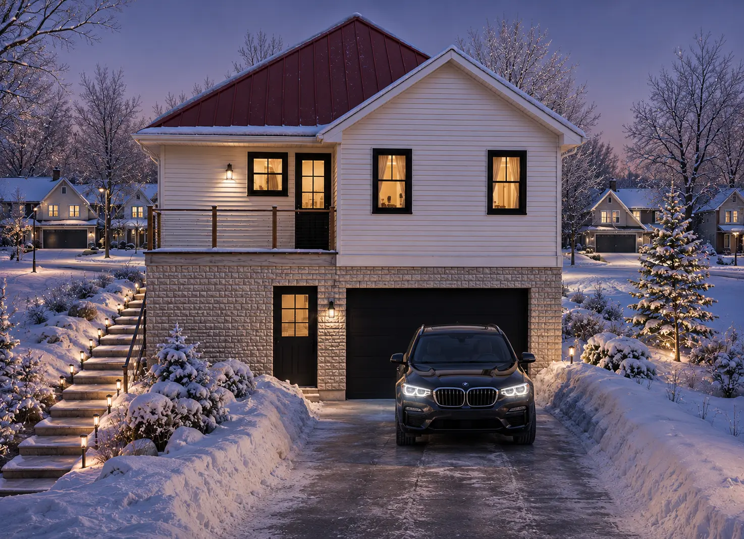 1-Story House Plan with Basement 1764 ft²: 3 Beds, 3 Baths, Open Floor Plan, 2-Car Garage