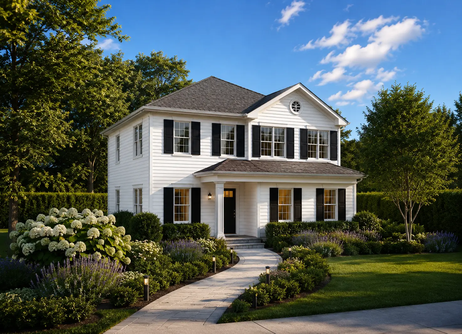 2-Story House Plan 2261 ft²: 3 Beds, 3 Baths, without Garage