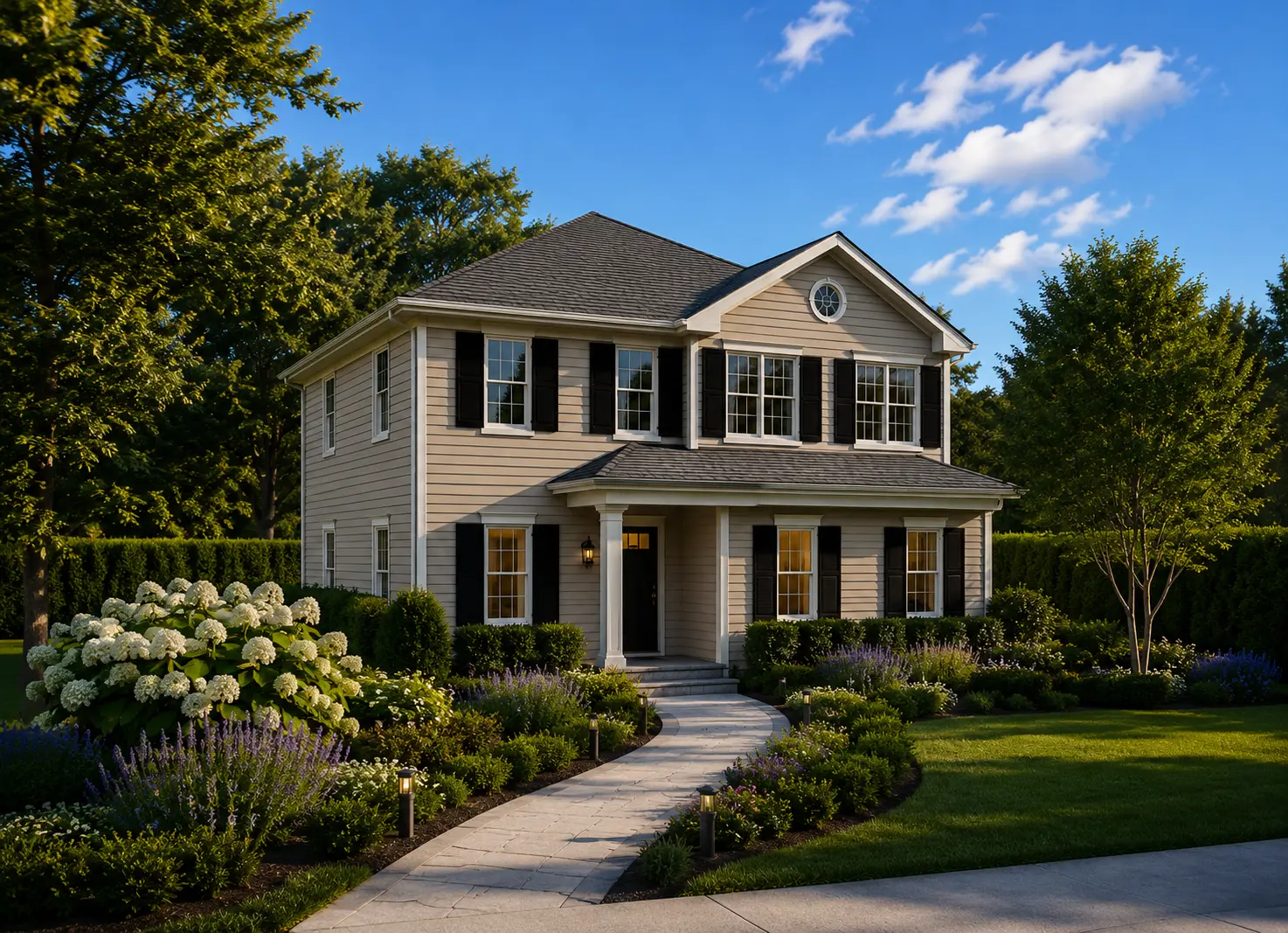 2-Story House Plan 2261 ft²: 3 Beds, 3 Baths, without Garage