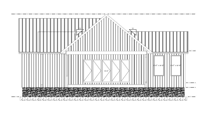 1-Story House Plan 2086 ft²: 2 Beds, 2.5 Baths, Open Floor Plan, without Garage