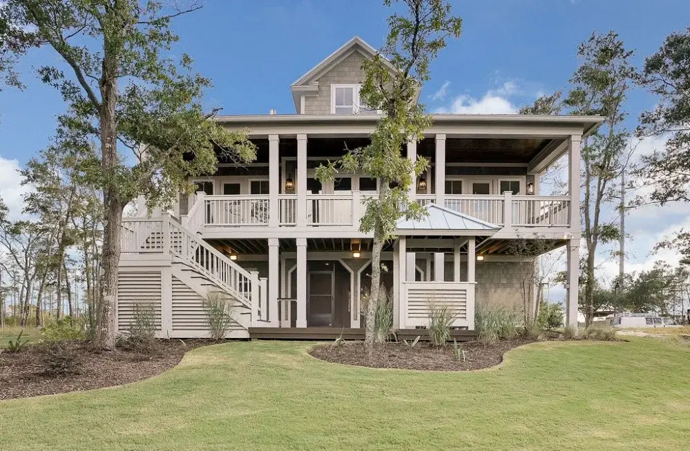 1.5-Story House Plan with Basement 2408 ft²: 3 Beds, Home Office, 3.5 Baths, Open Floor Plan, 3-Car Garage