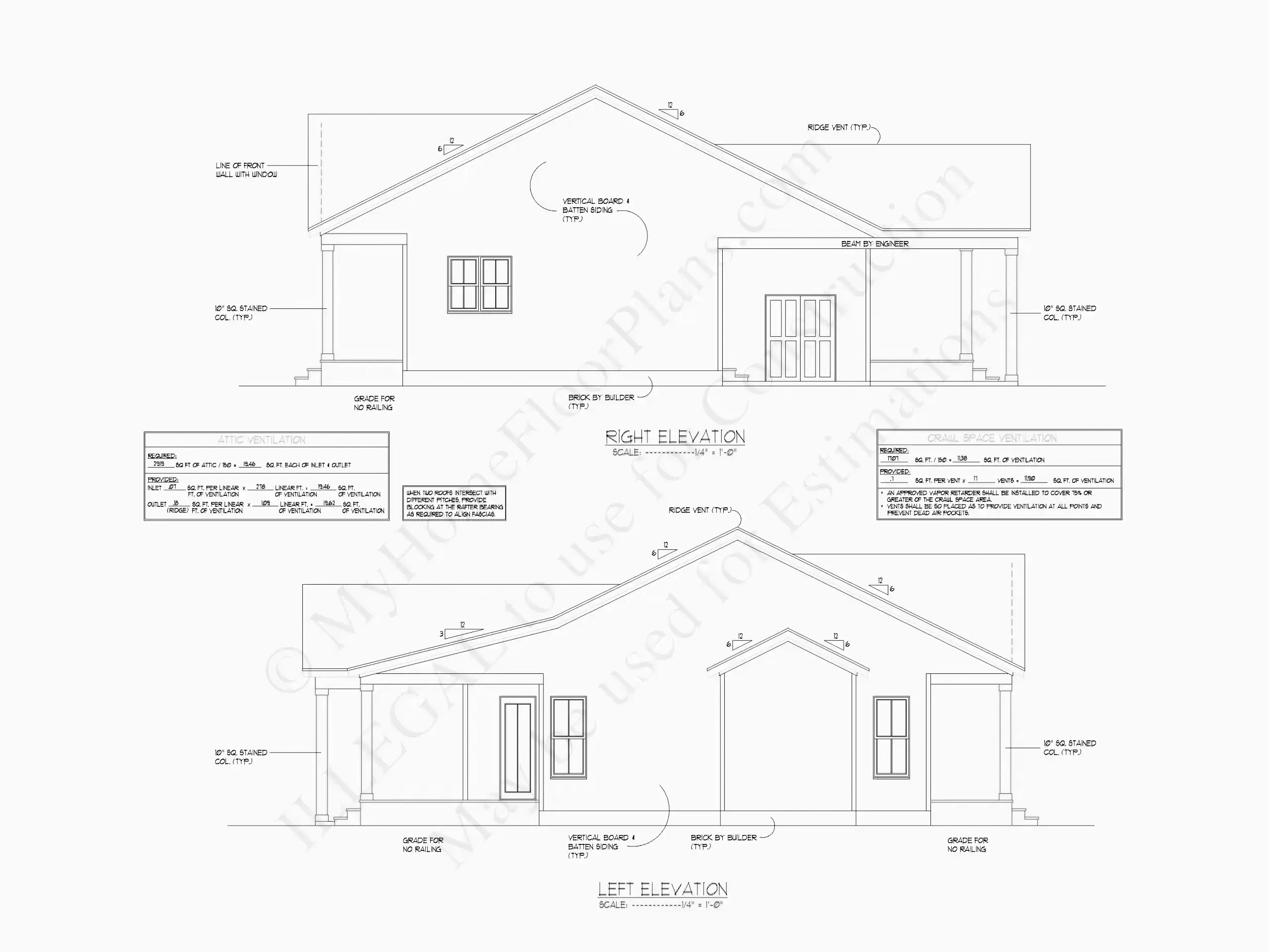 1-Story House Plan 1707 ft²: 3 Beds, 2.5 Baths, Open Floor Plan, without Garage