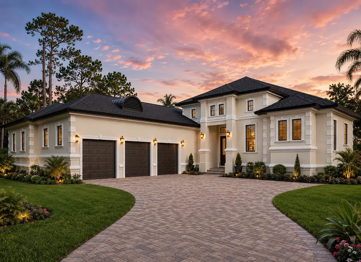 1-Story House Plan 3061 ft²: 4 Beds, Home Office, 3.5 Baths, Open Floor Plan, 3-Car Garage