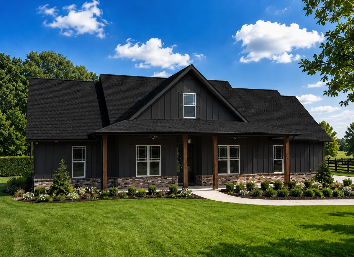 1-Story House Plan 1993 ft²: 3 Beds, 2.5 Baths, Open Floor Plan, 2-Car Garage