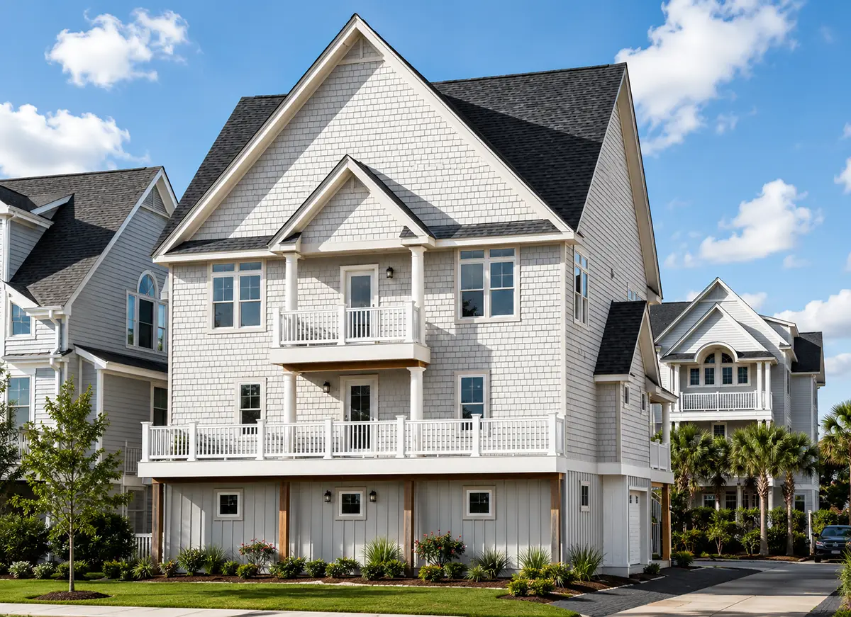 3-Story House Plan 2624 ft²: 6 Beds, 5.5 Baths, Open Floor Plan, 3-Car Garage