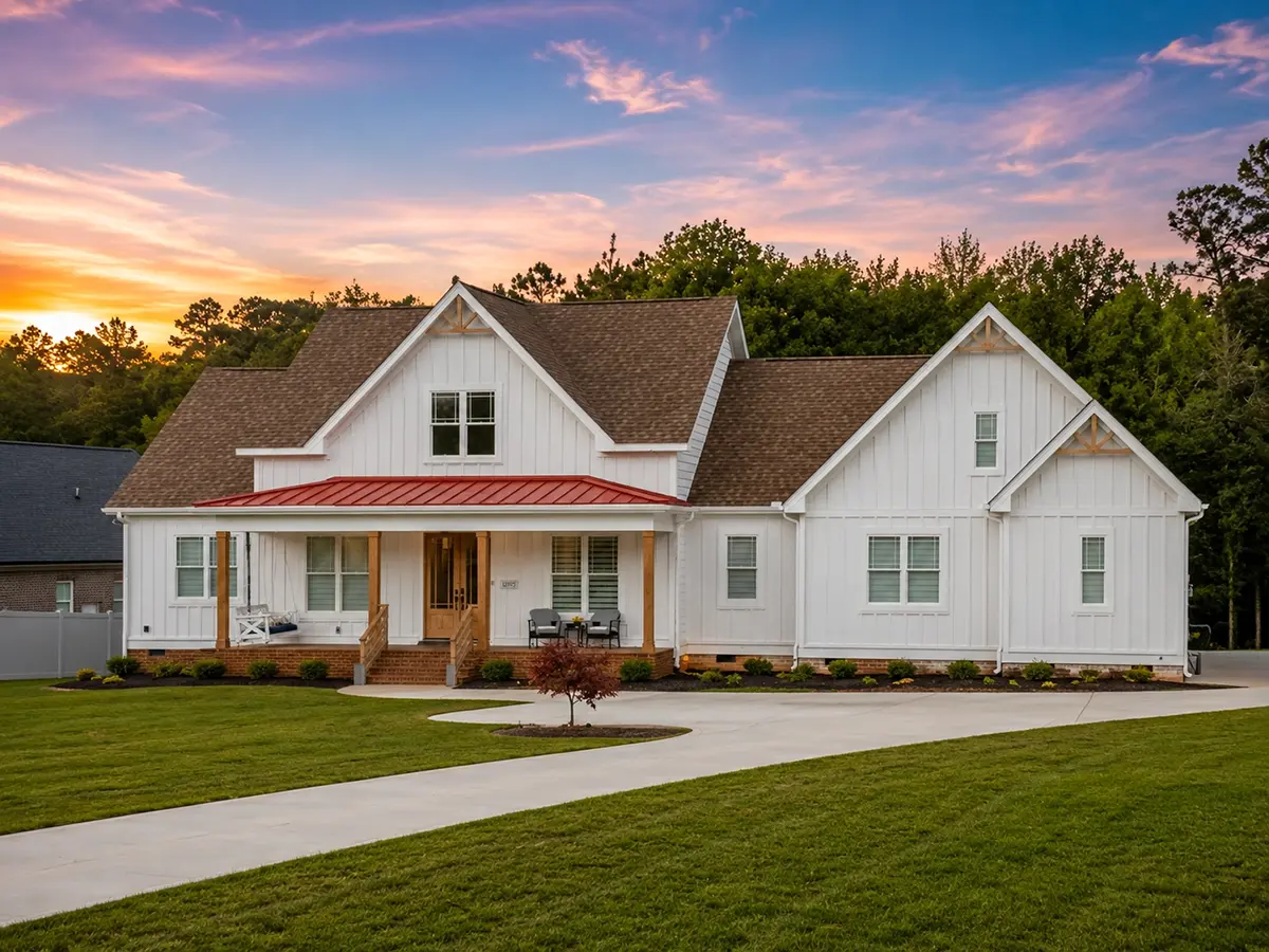 1-Story House Plan 2951 ft²: 3 Beds, Home Office, 2.5 Baths, Open Floor Plan, 3-Car Garage